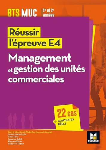 Réussir épreuve - e4,