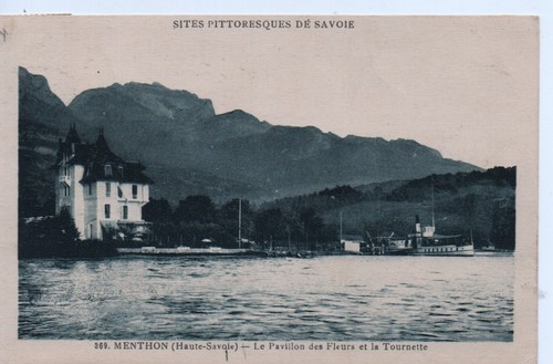 Cpa menthon le pavillon - le,