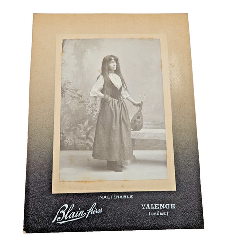 Ancienne photo joueuse - joueuse, de
