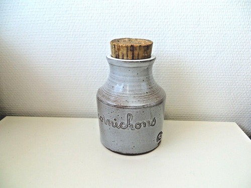 Pot cornichon gres jeanne - en,