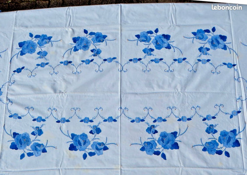 Nappe rectangulaire blanche - rectangulaire,