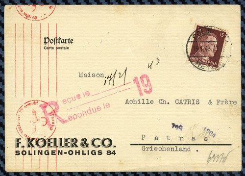 Carte solingen - solingen, (allemagne)