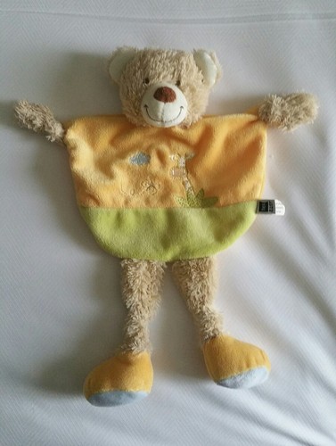 Doudou plat tex baby ours - doudou,