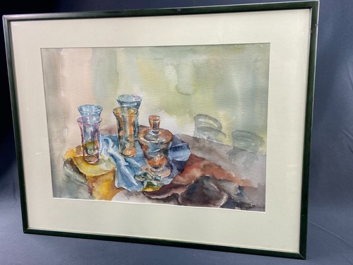 Tableau aquarelle nature morte - aquarelle,