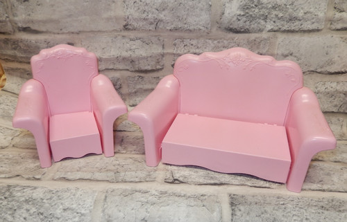 1987 mattel barbie sofa - mattel,