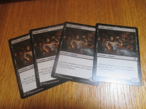 Cartes magic mtg noble - x4,