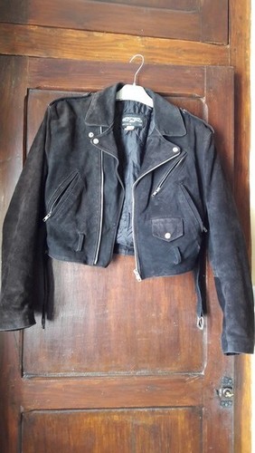 Vintage blouson court cuir - blouson,
