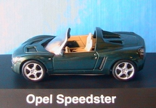 Opel speedster roadster green - roadster,