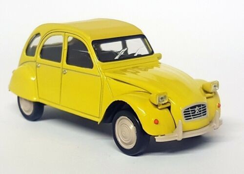 Norev citroen 2cv - citroen, yellow