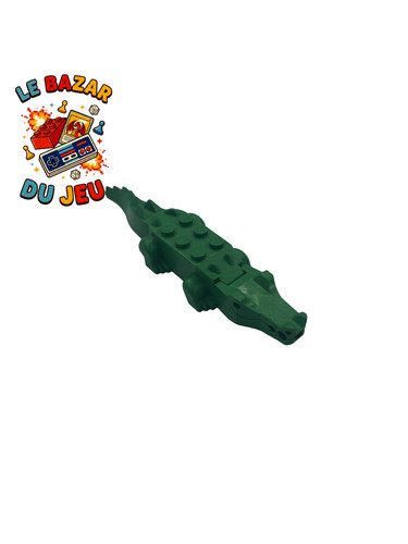 Lego crocodile alligator - crocodile,