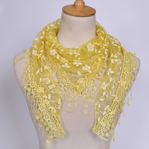 Pour foulard triangle floral - triangle,