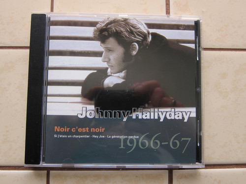 Johnny hallyday noir - johnny,
