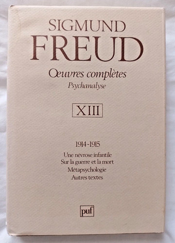 Oeuvres complètes freud - complètes,