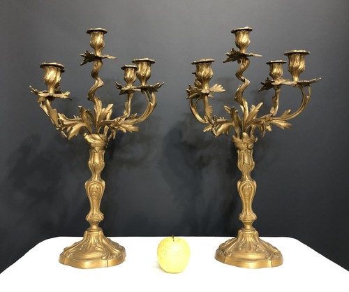 Paire chandeliers - de, /
