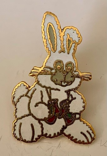 Pin lapin blanc j12 - pin's,