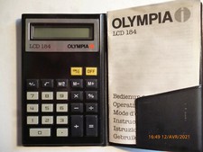 Calculatrice olympia lcd 184 - calculatrice,