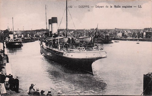Dieppe depart la malle - de,