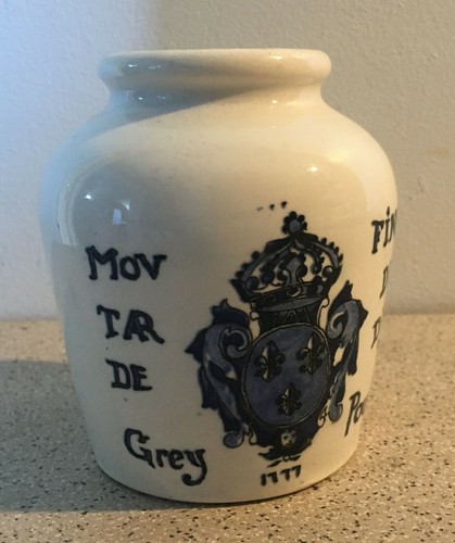 Petit pot moutarde grey - petit,