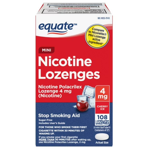Equate mini nicotine - nicotine, lozenge