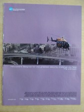 7/2009 PUB EUROCOPTER HELICOPTER HUBSCHRAUBER EC145 POLICE ORIGINAL AD