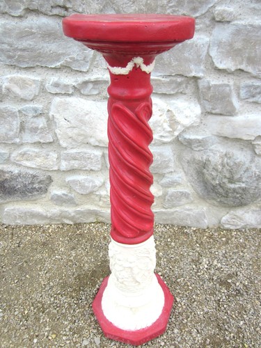 Colonne décor plâtre - colonne, en