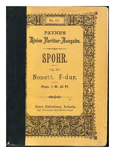 Spohr louis - spohr,, (1784-1859)