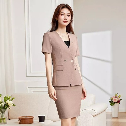 Tailleur estival femme rose - tailleur,