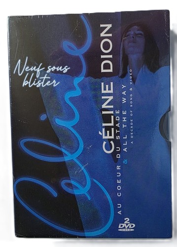 Rare celine dion coffret dvd - dion, 2