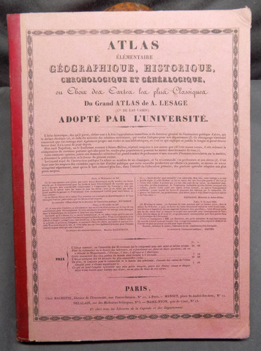 Atlas géographique - atlas,
