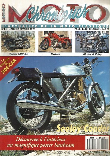 Chroniques moto seeley - chroniques,