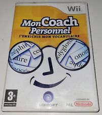 Nintendo Wii - Mon Coach Personnel J'enrichis Mon Vocabulaire - Bon État