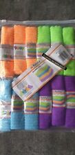 chiffon microfibre x 12, chiffon micro fibres 30 cm x 30 cm, lingettes