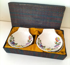 Service Apilco – 6 coupelles coquille florales - Coffret d'origine