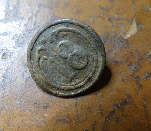 Ancien regime bouton militaire - ancien,