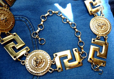 CEINTURE FEMME METAL DORE