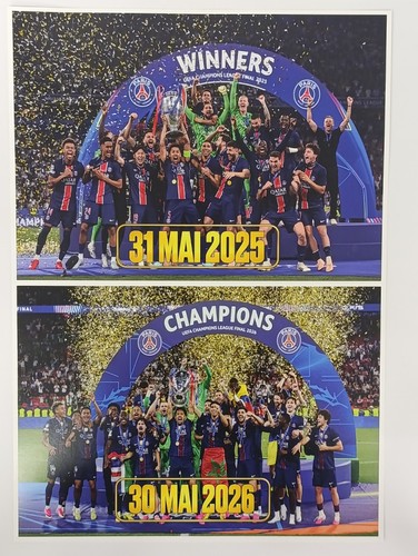 Psg champions league double - psg,