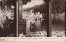 CPA AK E. SONREL Concert Mystique Salon de Paris (378956)