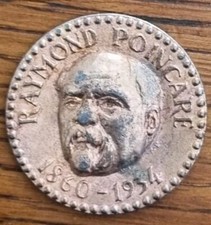 JETON TOTAL / 1970 /Raymond POINCARE/ PRESIDENT DE LA REPUBLIQUE