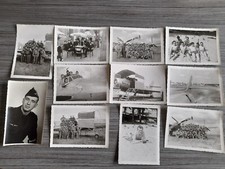 lot photos 1950 / 1960 militaire aviation Indochine avions Fouga