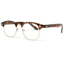 Lunette lecture vintage marron