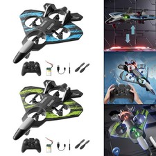 Avion télécommandé 6 canaux rechargeable pour enfants garçons, avion EVA