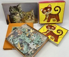 PUZZLE 2 adorables chatons + 1 tigre! - TBE