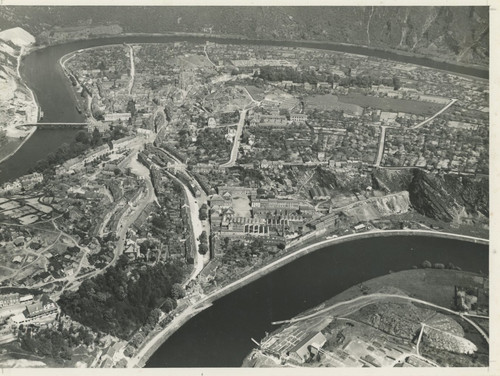 France fumay vue aérienne - vue,