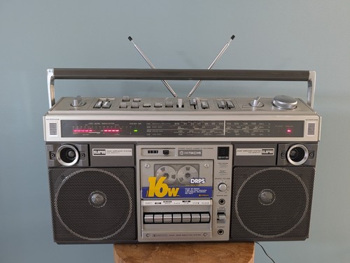Boombox ghettoblaster hitachi - boombox,