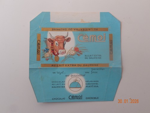 Ancien emballage étiquette - /,