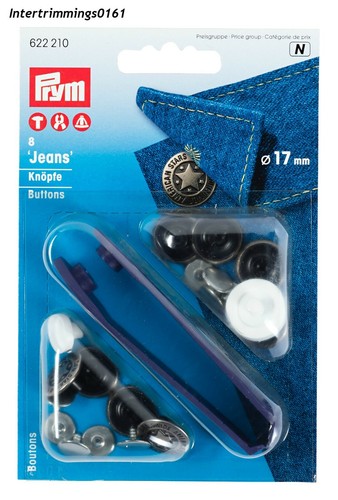 Boutons rond prym couleur - prym,