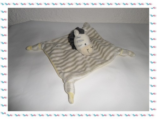 Doudou plat cheval ane - h,