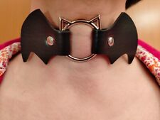Collier PUNK Cat Bat CHOKER