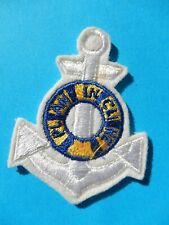 ECUSSON PATCH ANCRE MARINE  Plan Incliné de Saint-Louis Arzviller Moselle