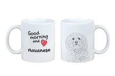 Bichon havanais tasse avec